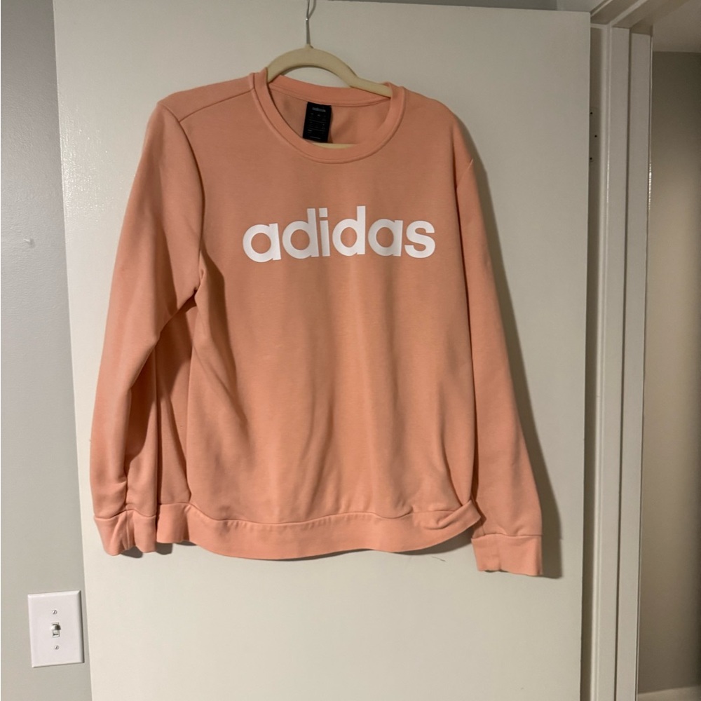 Adidas Peach Sweatshirt